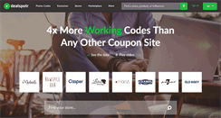 Desktop Screenshot of dealspotr.com